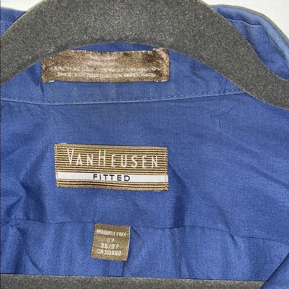 Van Heusen Fitted Dress Shirt 36/37 17 Neck - Picture 4 of 4